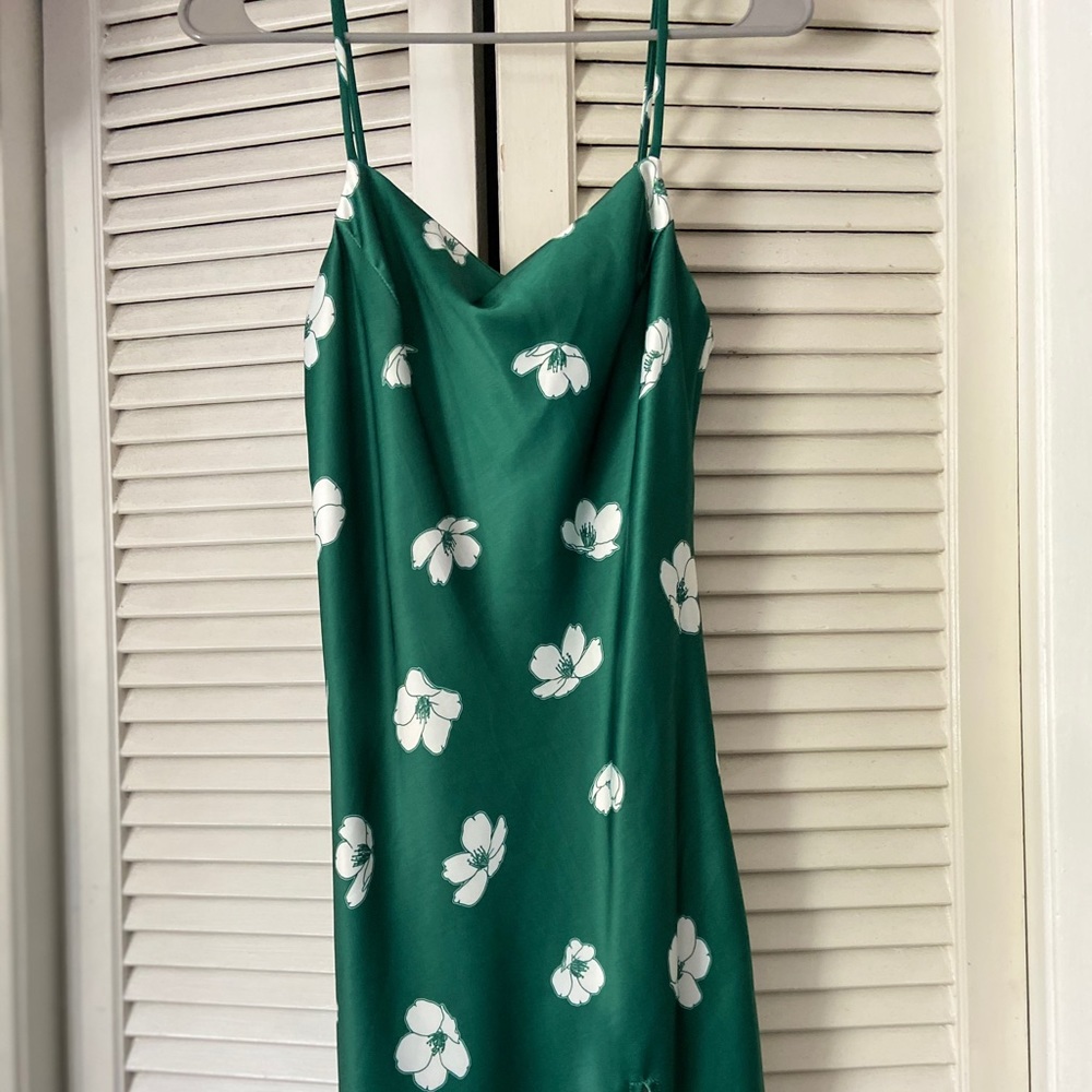 SOLD Princess Polly Silk Slip Summer Dress